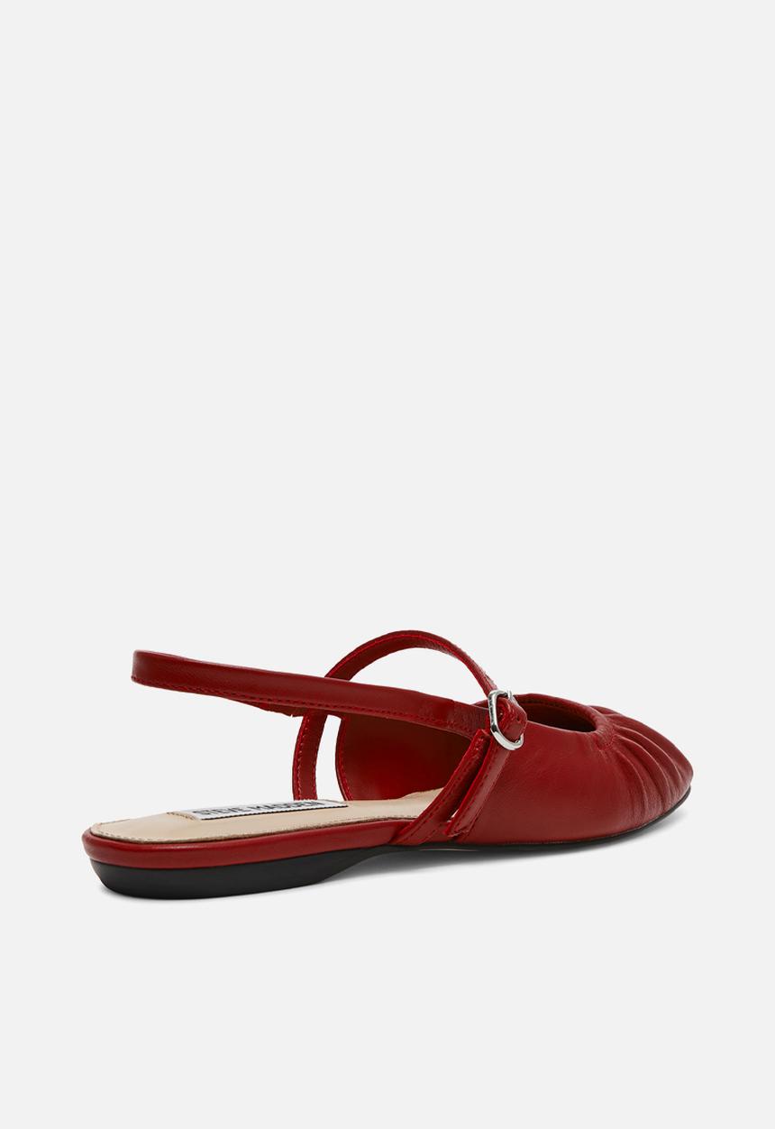 Steve Madden - Grand view slingback - red leather