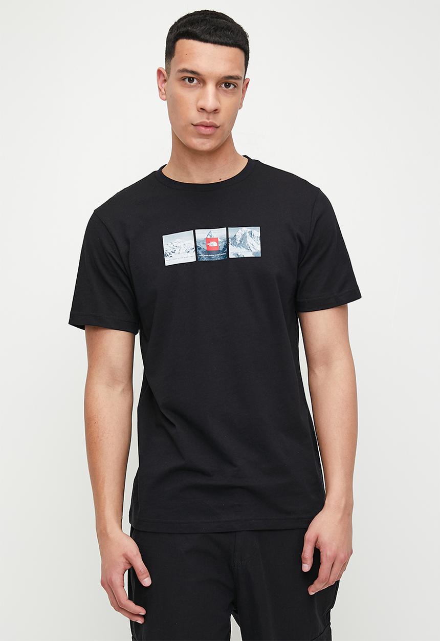 The North Face - M s/s tee expedition system graphic - tnf black