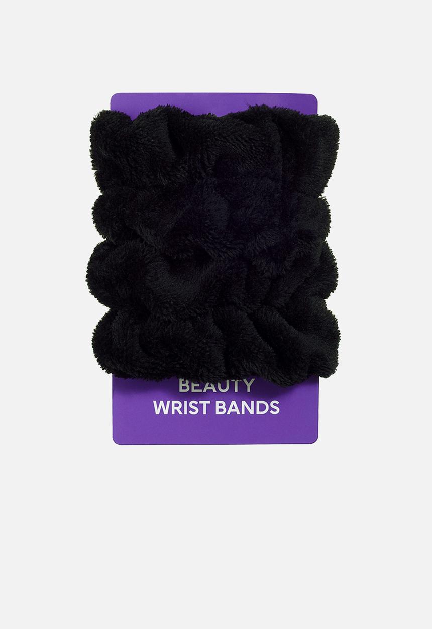 H&M - 2-Pack beauty wristbands - black
