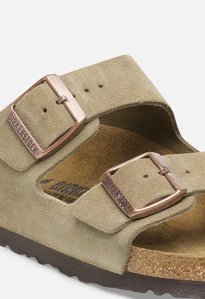 Birkenstock - Arizona suede narrow - taupe