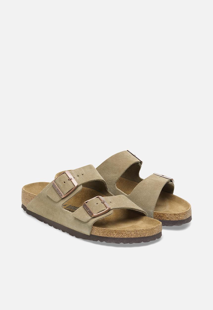 Birkenstock - Arizona suede narrow - taupe