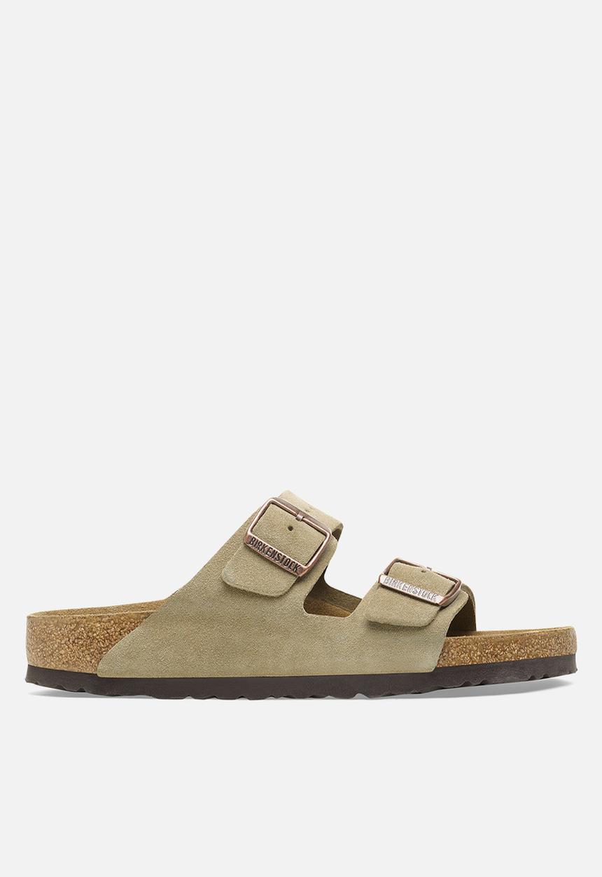 Birkenstock - Arizona suede narrow - taupe