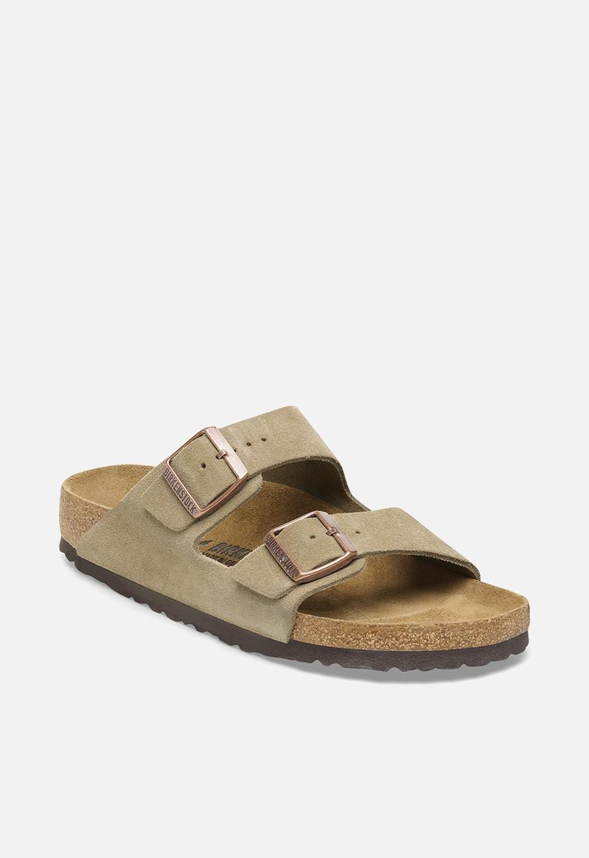 Birkenstock - Arizona suede narrow - taupe
