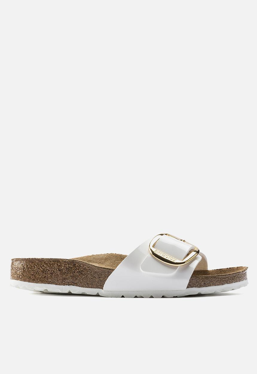 Birkenstock - Madrid big buckle narrow - patent white