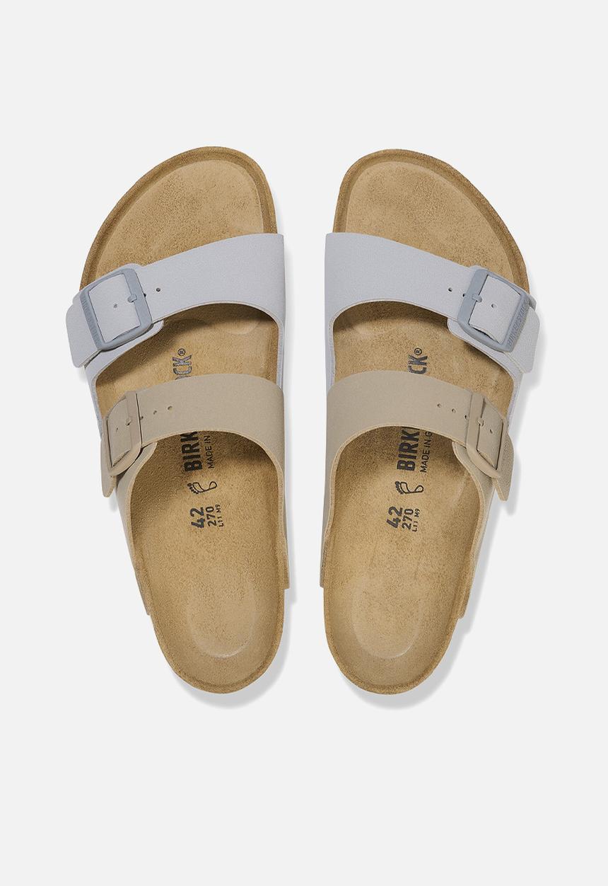 Birkenstock - Arizona split narrow - stone coin & faded khaki