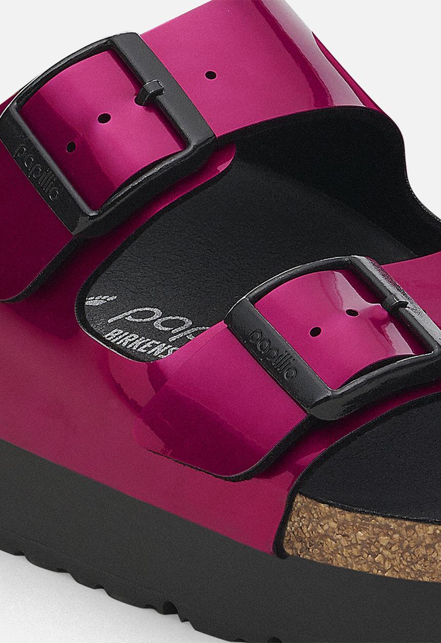 Birkenstock - Arizona platform narrow - metallic magenta