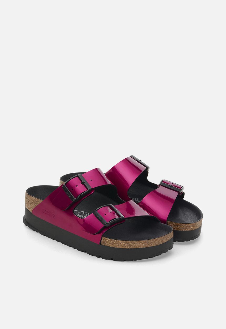 Birkenstock - Arizona platform narrow - metallic magenta