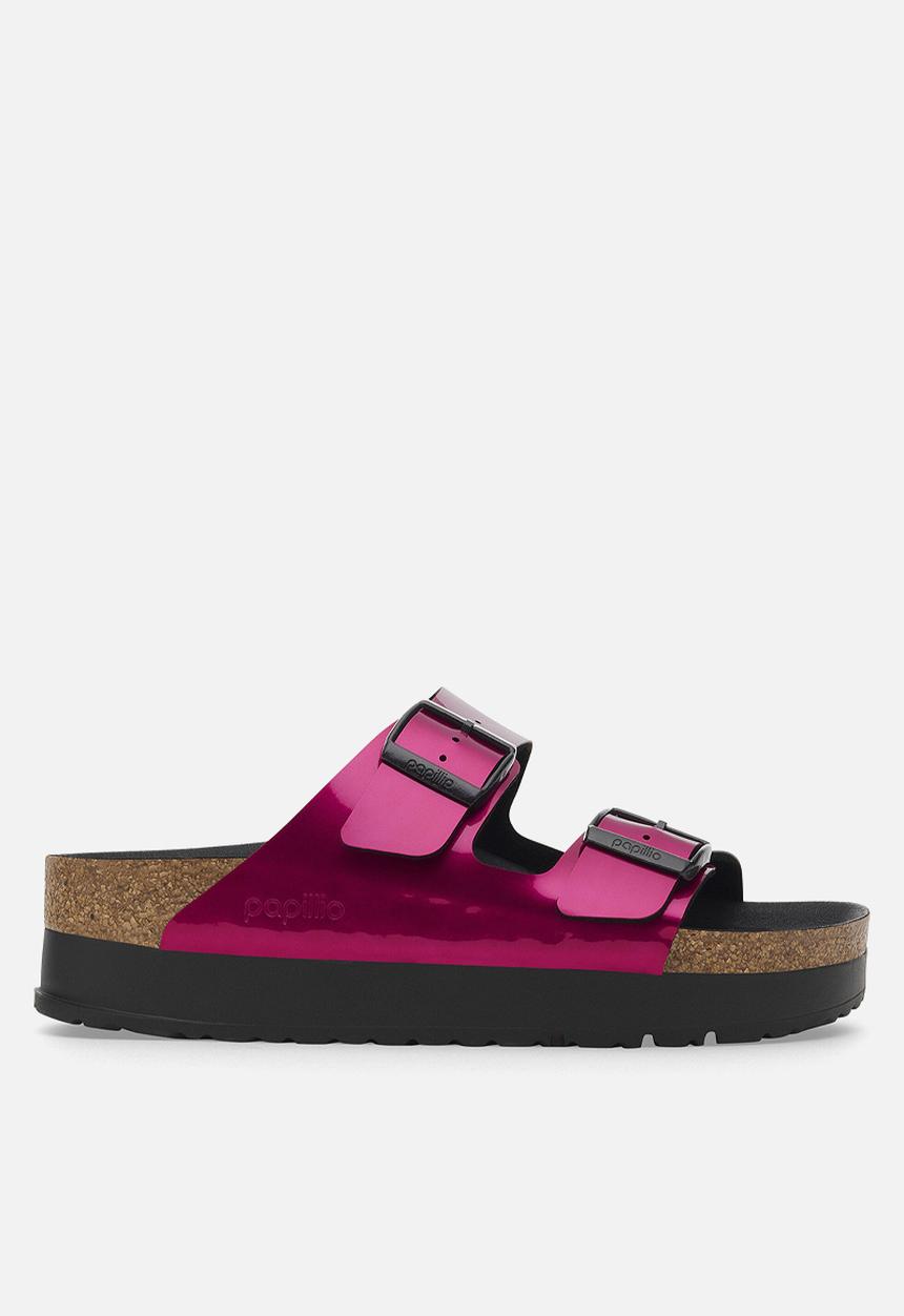 Birkenstock - Arizona platform narrow - metallic magenta