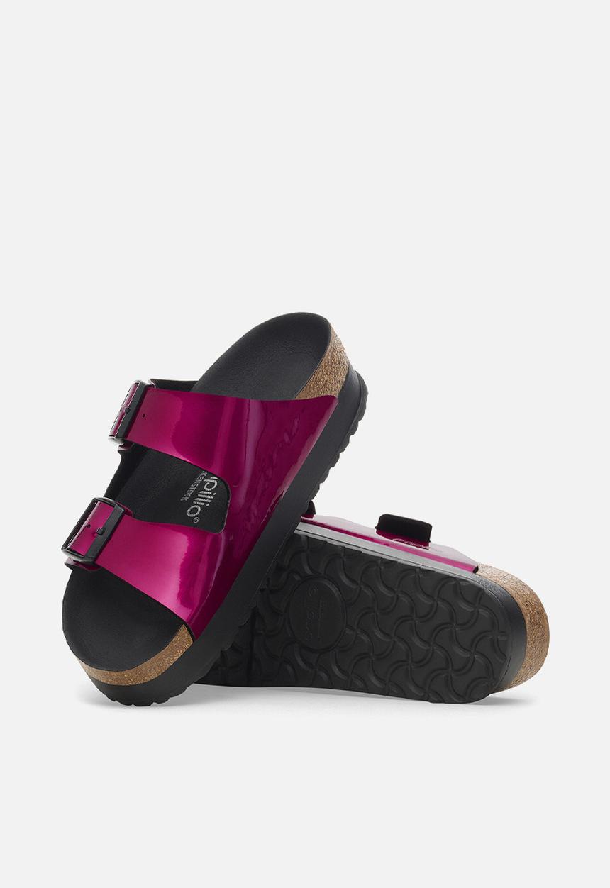 Birkenstock - Arizona platform narrow - metallic magenta