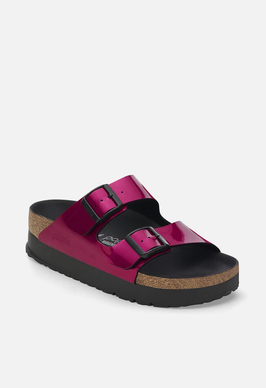 Birkenstock - Arizona platform narrow - metallic magenta