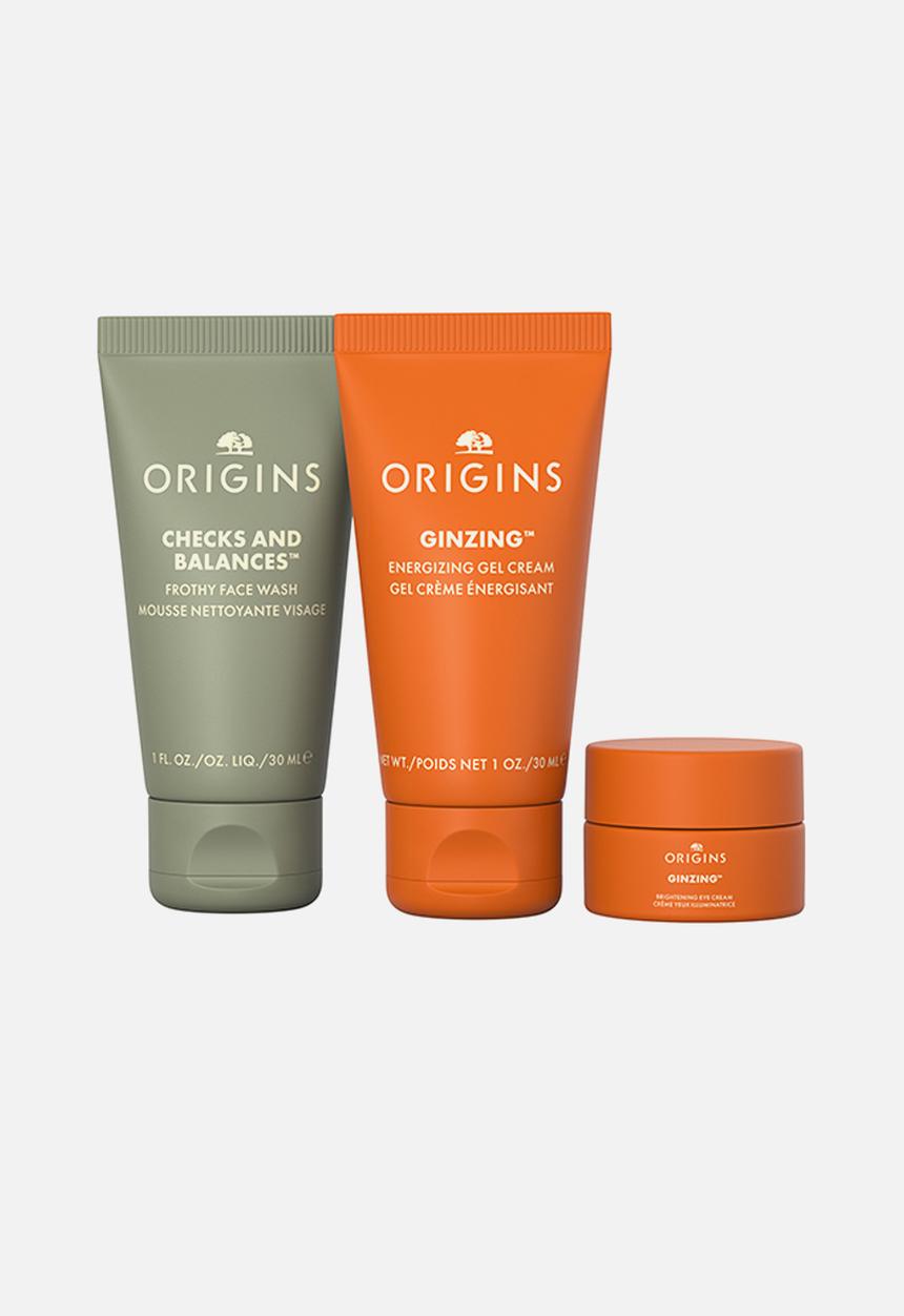 Origins - Mini Travel Essentials: Trio to Cleanse, Hydrate & Brighten