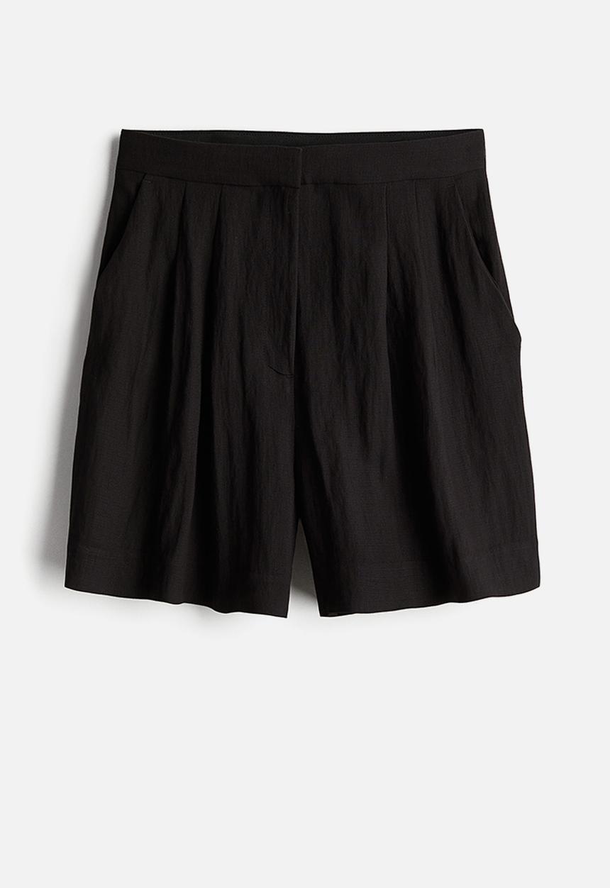 H&M - Knee-length shorts - black