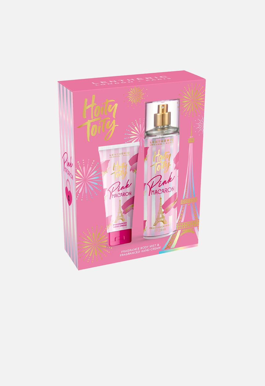 Lentheric  - Lentheric Hoity Toity Lola Pink Macaron Fragrance Mist 220ml & Hand Cream 75ml
