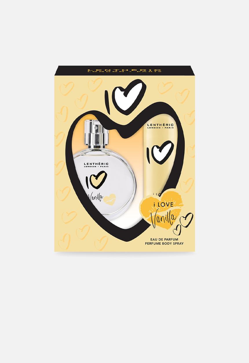 Lentheric  - Lentheric I Love Vanilla Eau De Parfum 50ml & Perfume Body Spray 90ml