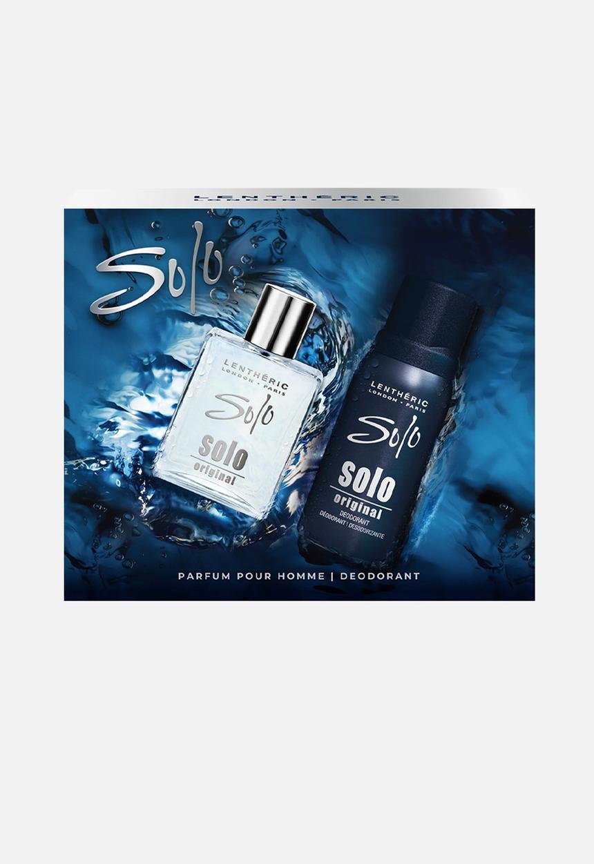 Lentheric  - Lentheric Solo Original Parfum Pour Homme 50ml & Deodorant 150ml