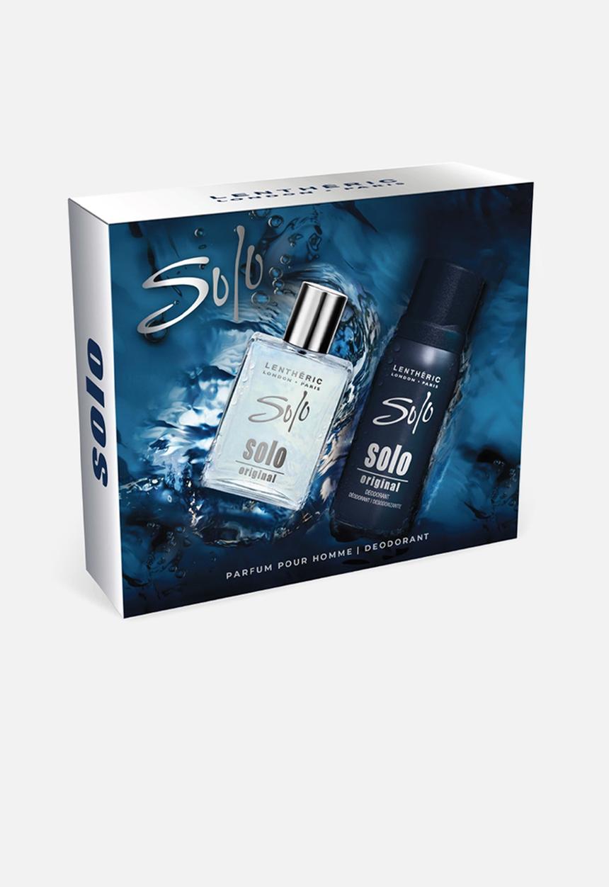 Lentheric  - Lentheric Solo Original Parfum Pour Homme 50ml & Deodorant 150ml