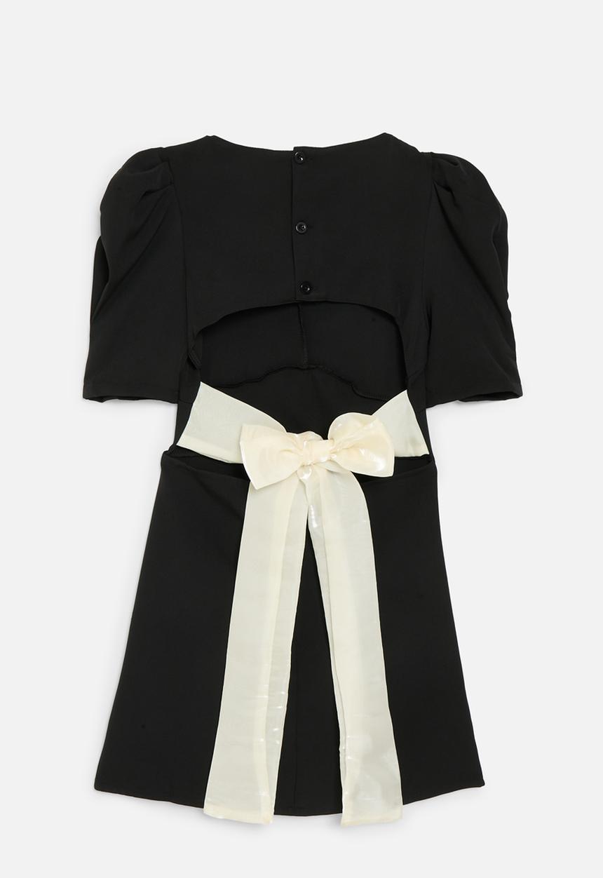 Pop Candy - Bow décor dress - black