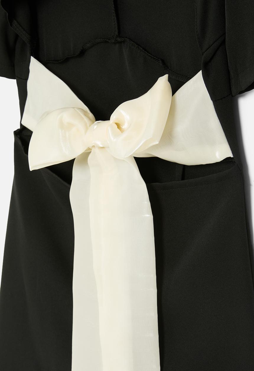 Pop Candy - Bow décor dress - black