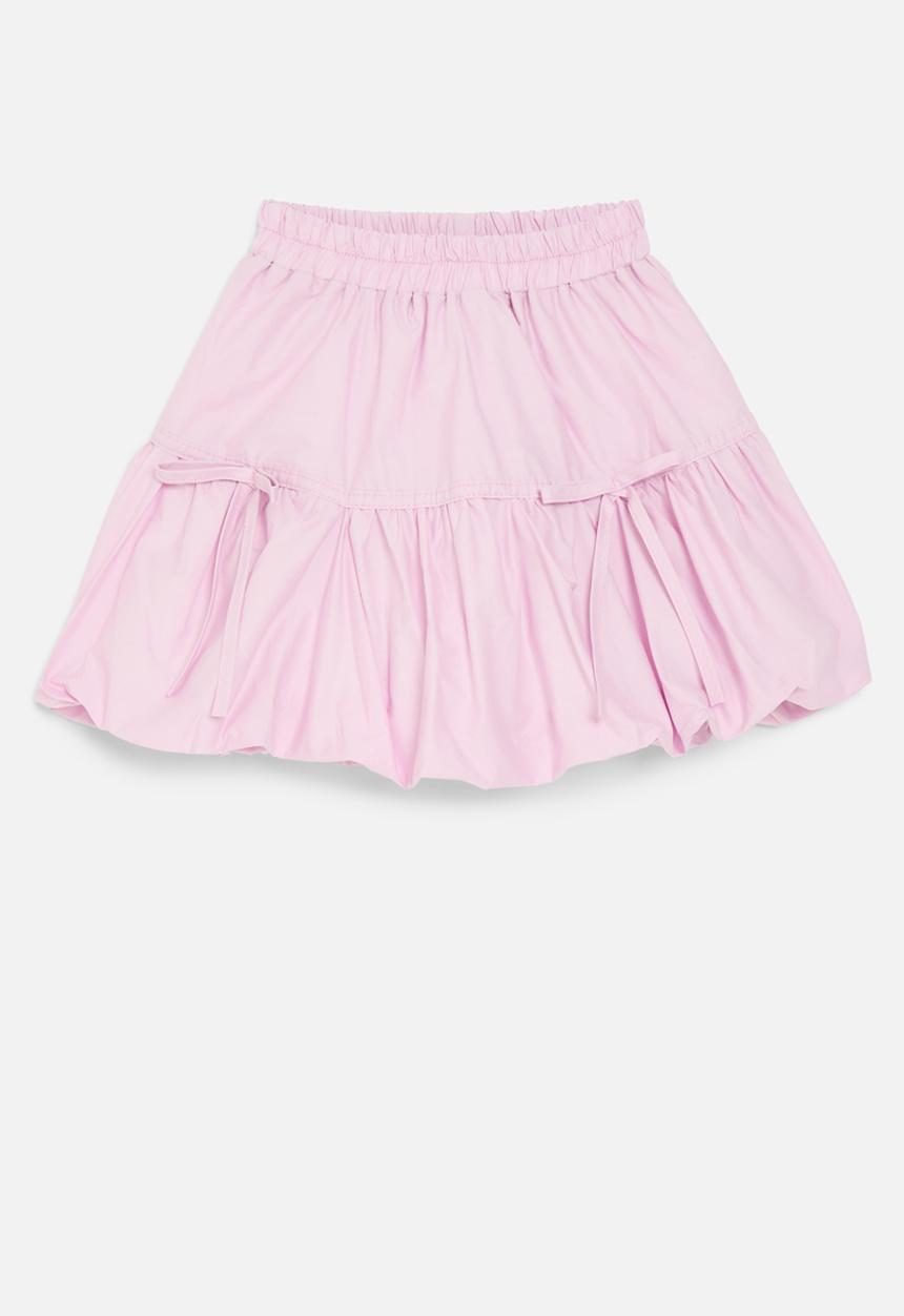Pop Candy - Ribbon décor skirt-pink