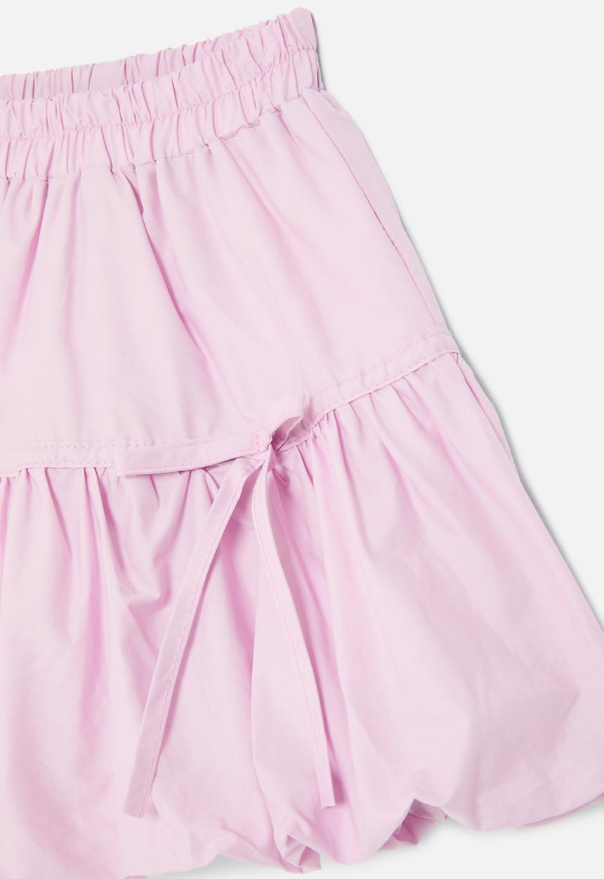 Pop Candy - Ribbon décor skirt-pink
