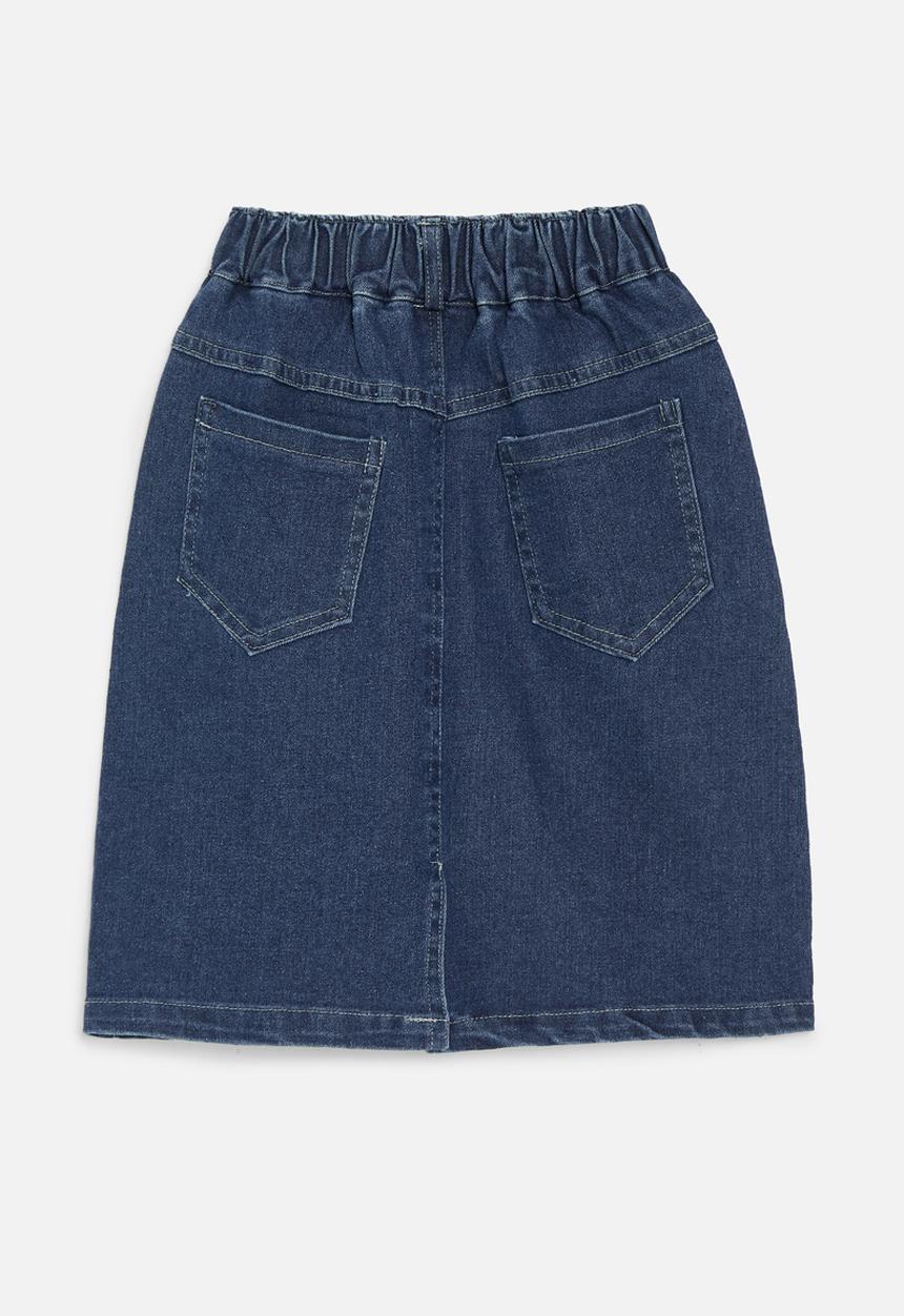 Pop Candy - Midi skirt - blue