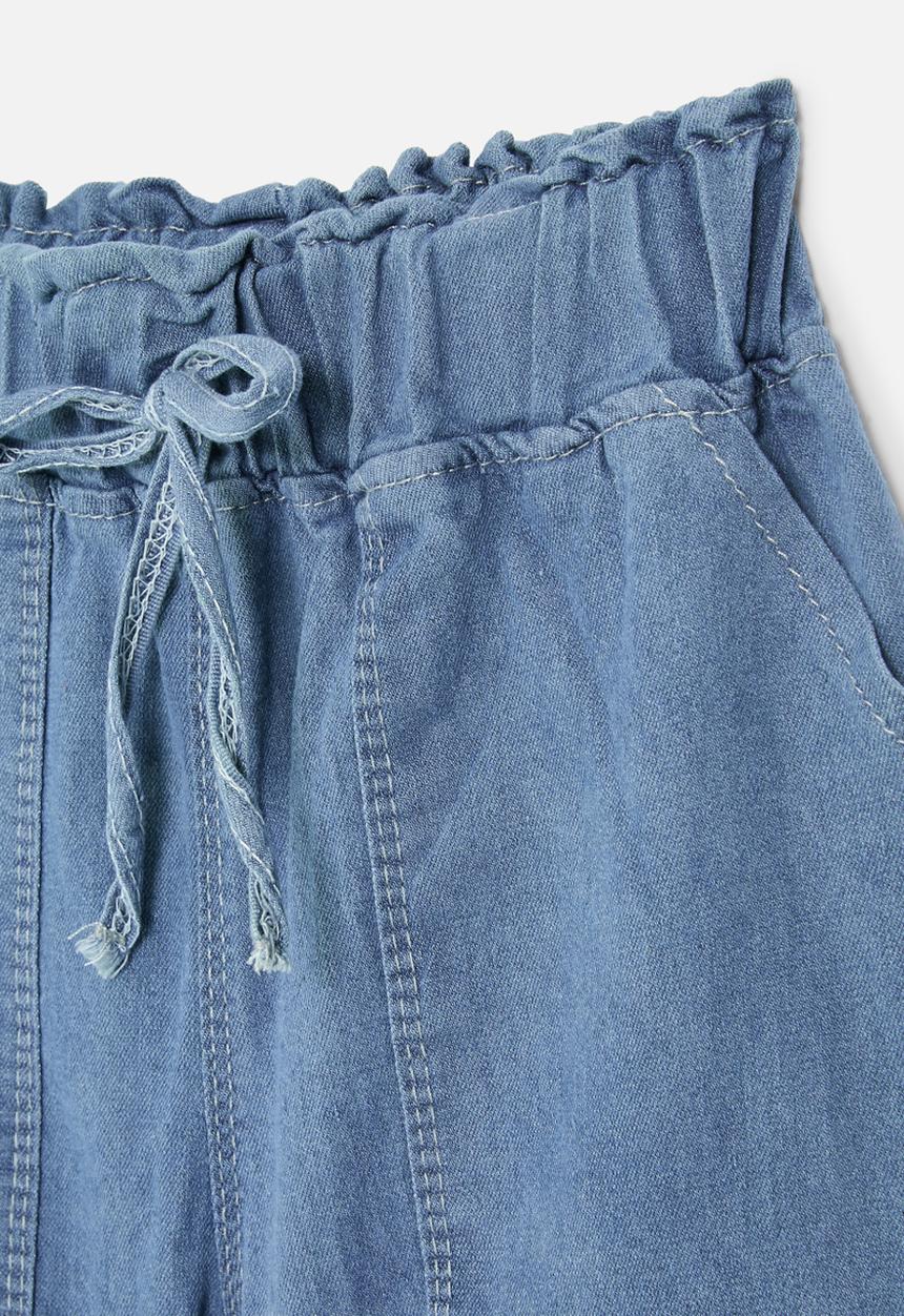 Pop Candy - Denim shorts - stone wash