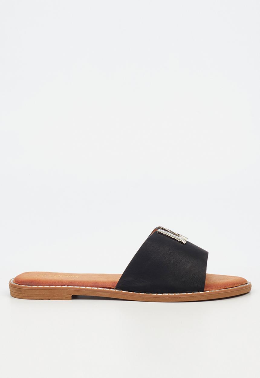 Miss Black - Honor 3 slip-on - black