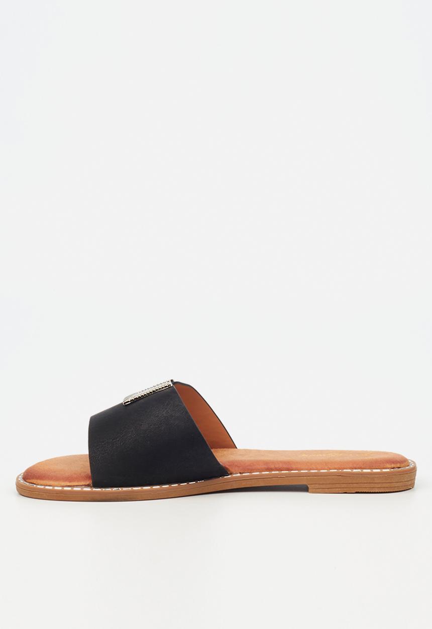 Miss Black - Honor 3 slip-on - black