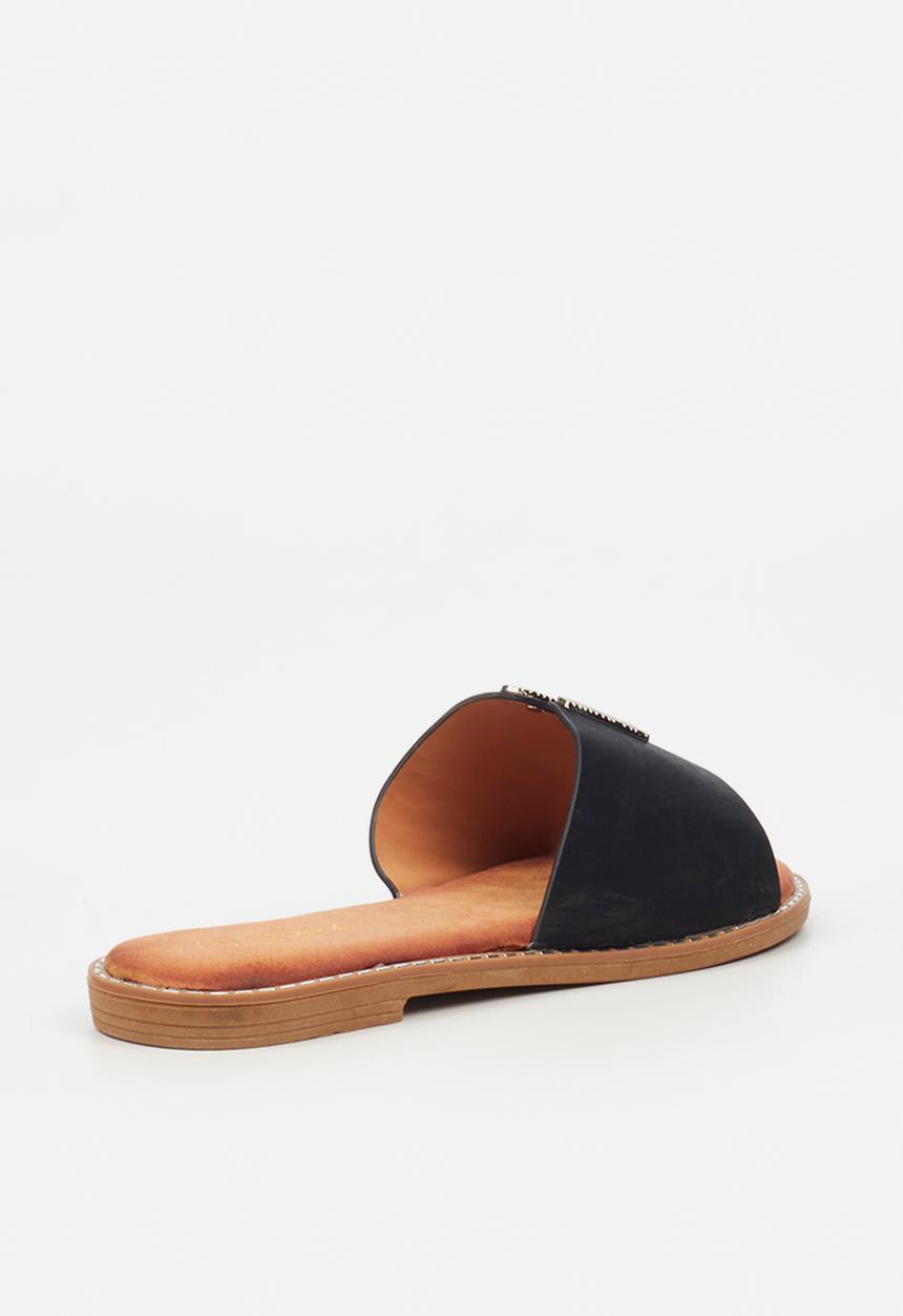 Miss Black - Honor 3 slip-on - black