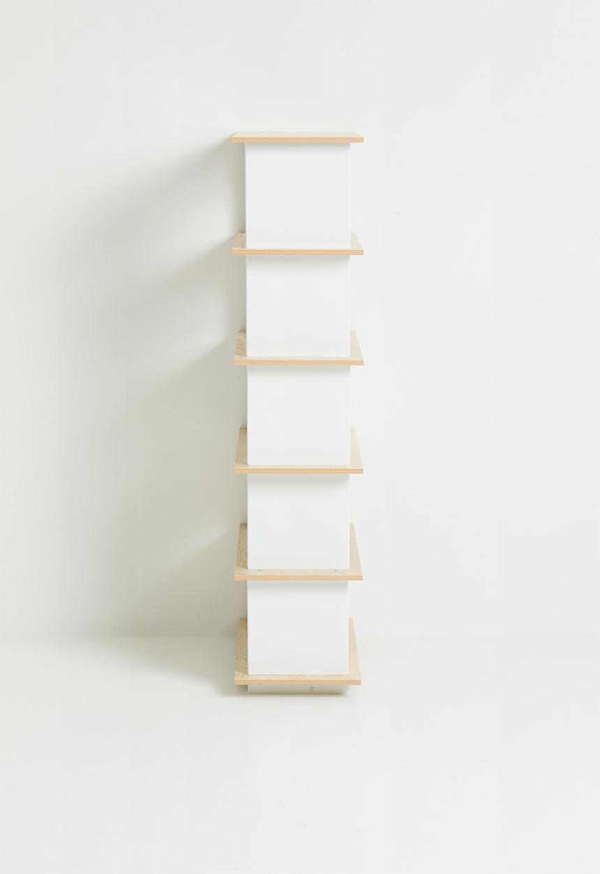Sixth Floor - Arran shelf - natural & white