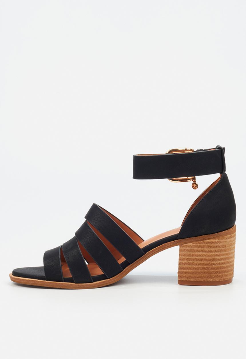 Miss Black - Seranno 3 block heel - black