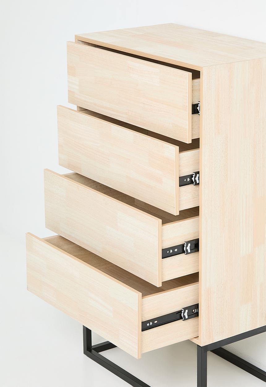 Sixth Floor - Kingston 4 drawers  - Natural