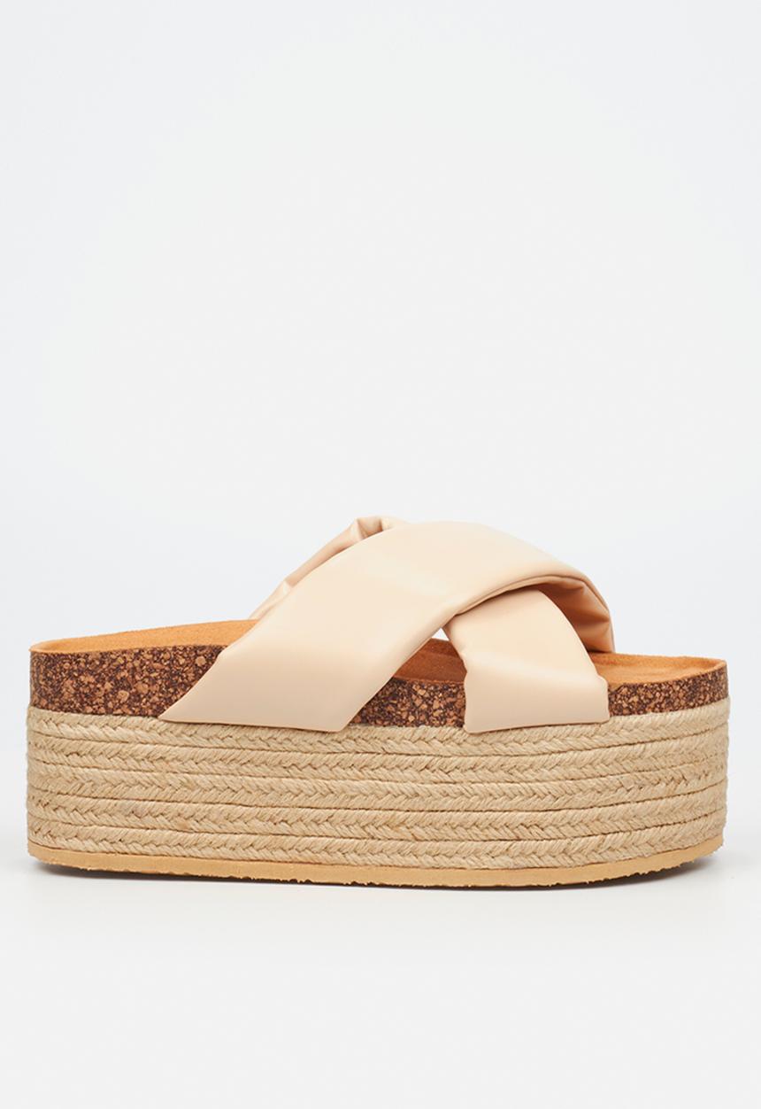 Miss Black - Zahara 4 espadrille - neutral