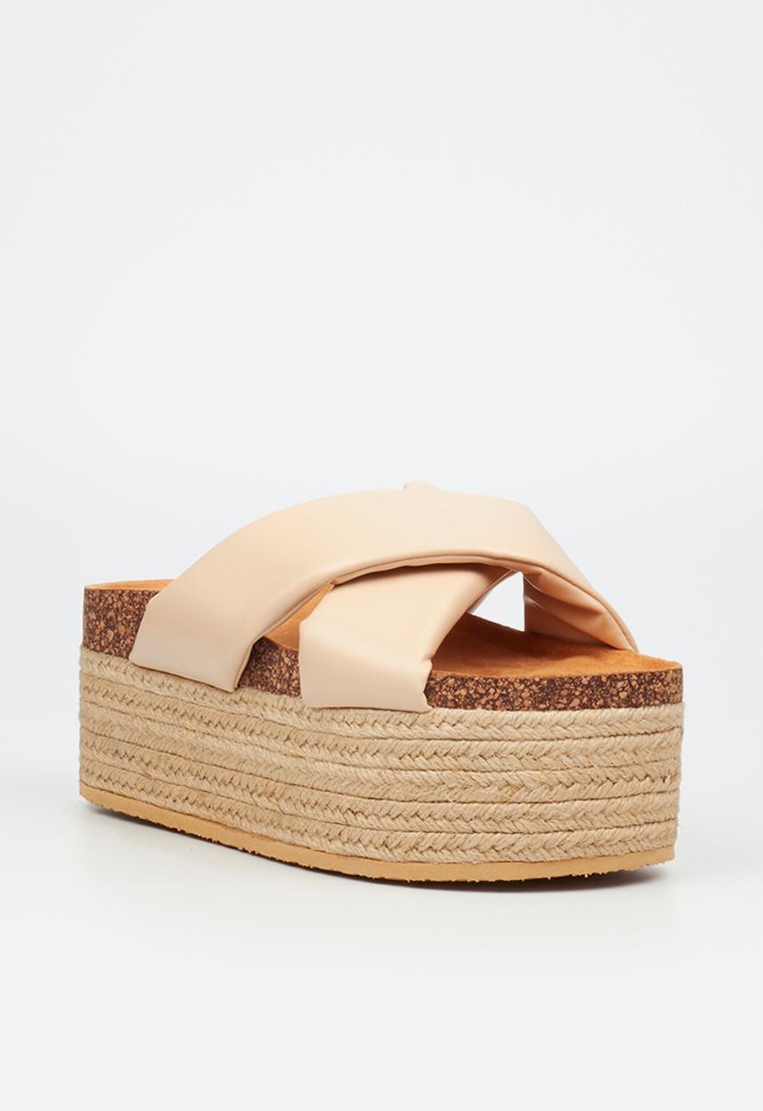Miss Black - Zahara 4 espadrille - neutral