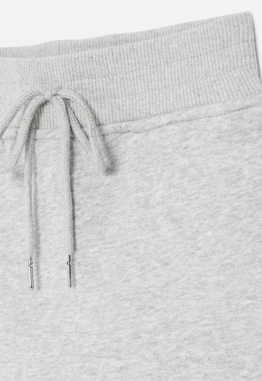 Drawstring skirt-grey