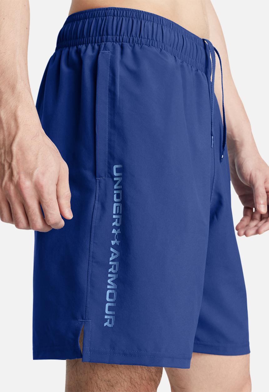 Under Armour - UA Woven Wordmark Shorts - Tech Blue & Horizon Blue
