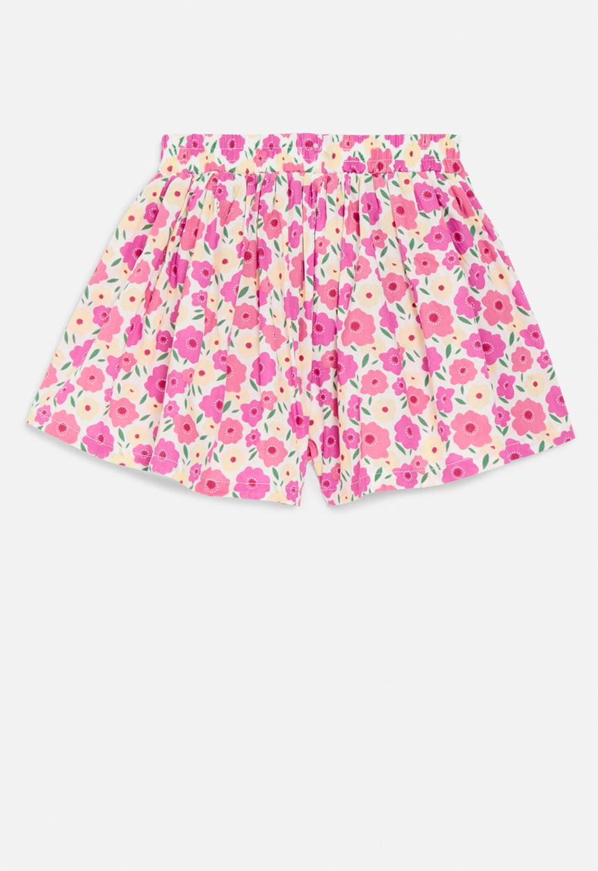 Pop Candy - Floral print shorts - pink