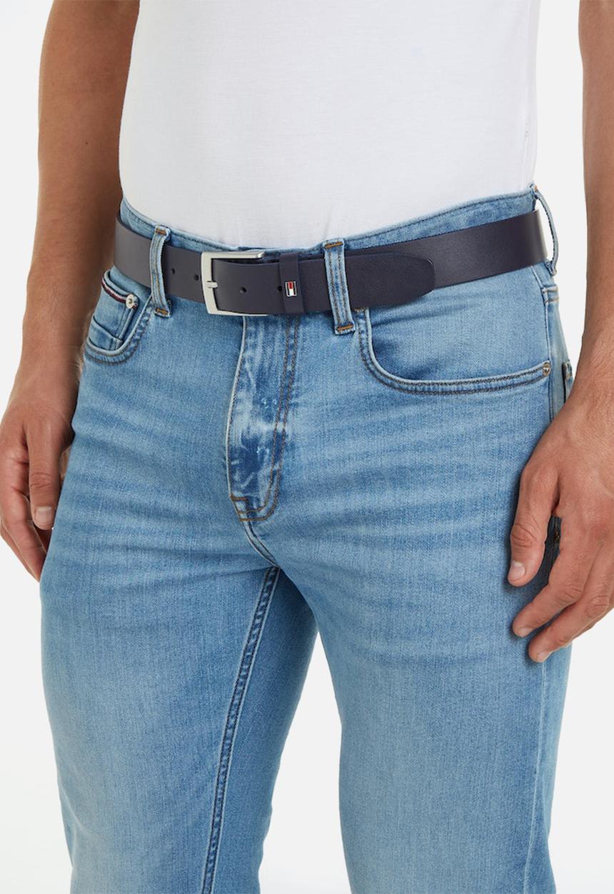 Tommy Hilfiger - Adan New Leather 3.5 Ext - Space Blue