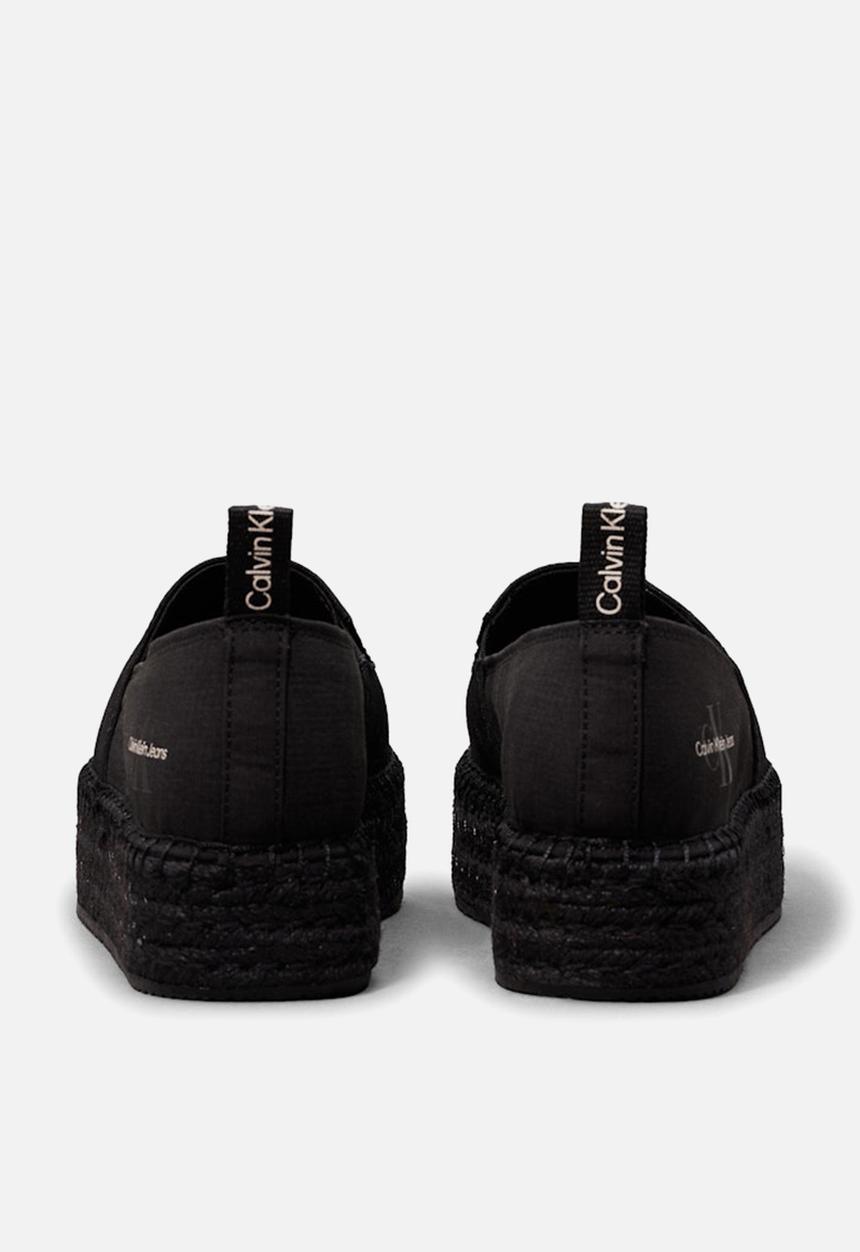 Calvin Klein - Platform espadrille - black