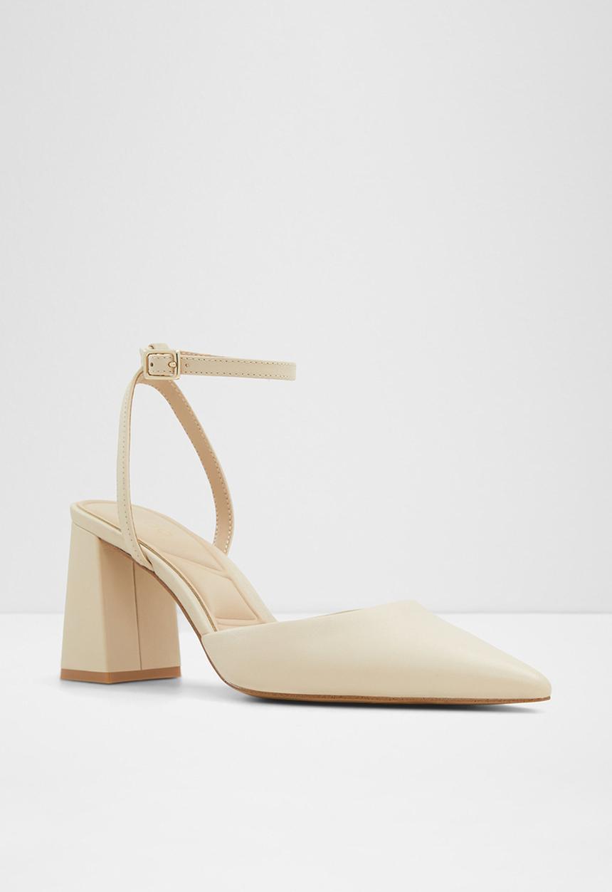 ALDO - Enerelia Ankle Strap Block Heel - Other Beige
