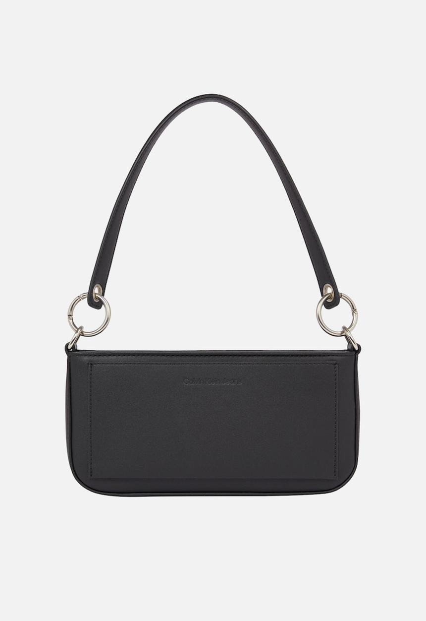 Calvin Klein - Scuplted shoulder bag - black