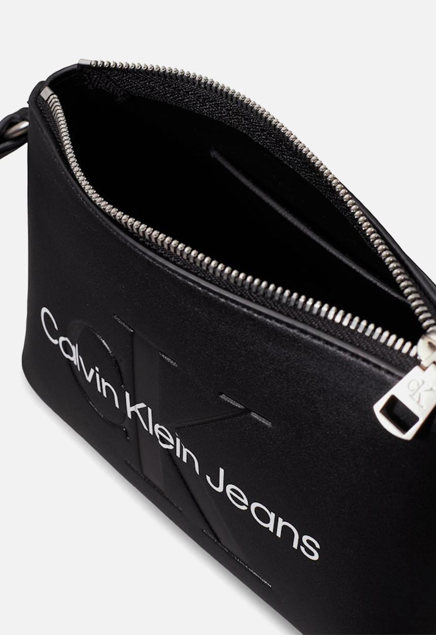 Calvin Klein - Scuplted camera pouch bag - black