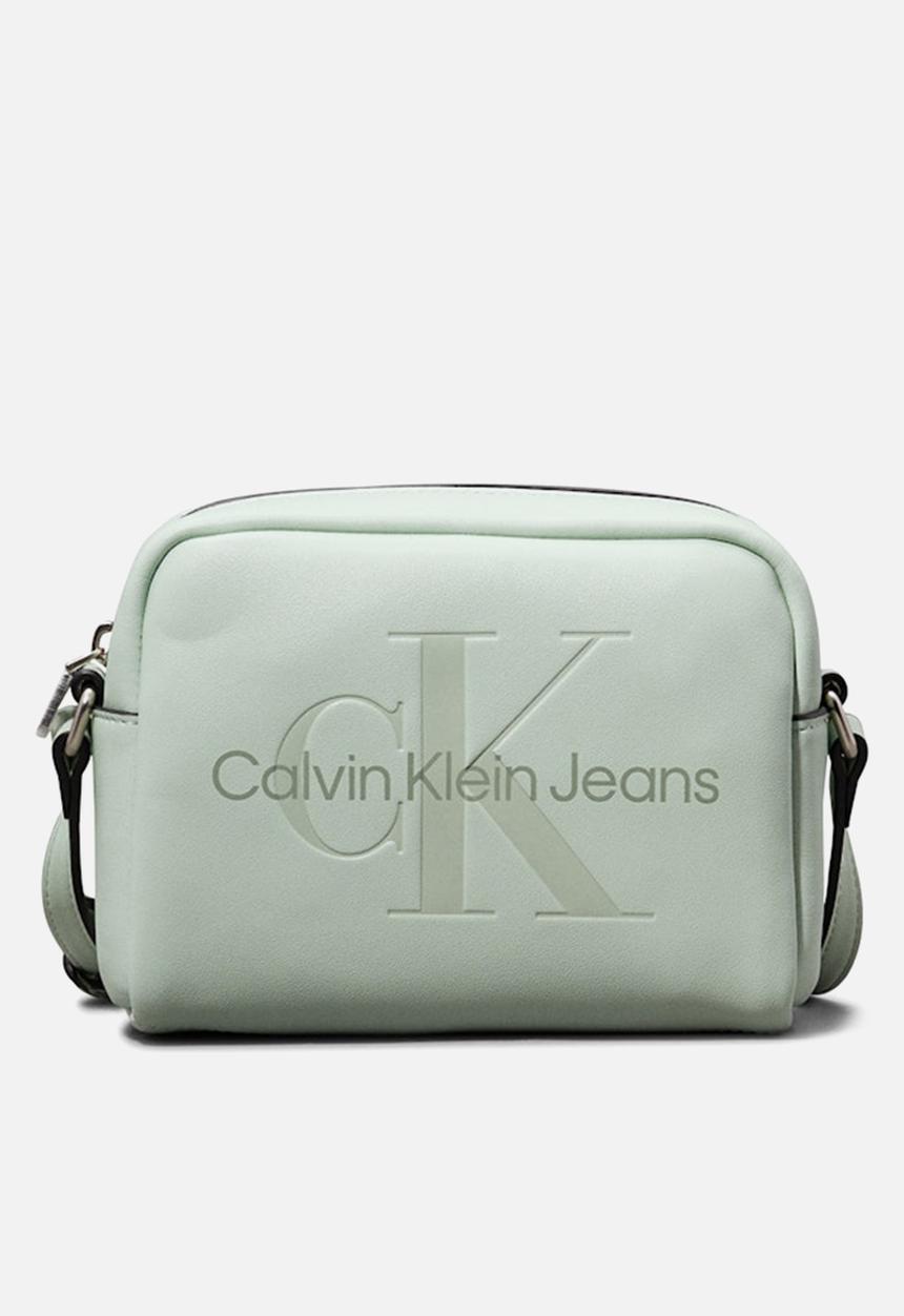 Calvin Klein - Scuplted camera bag - cameo green