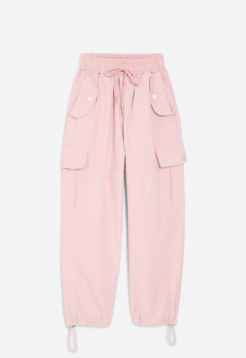Pop Candy - Utility pants-pink