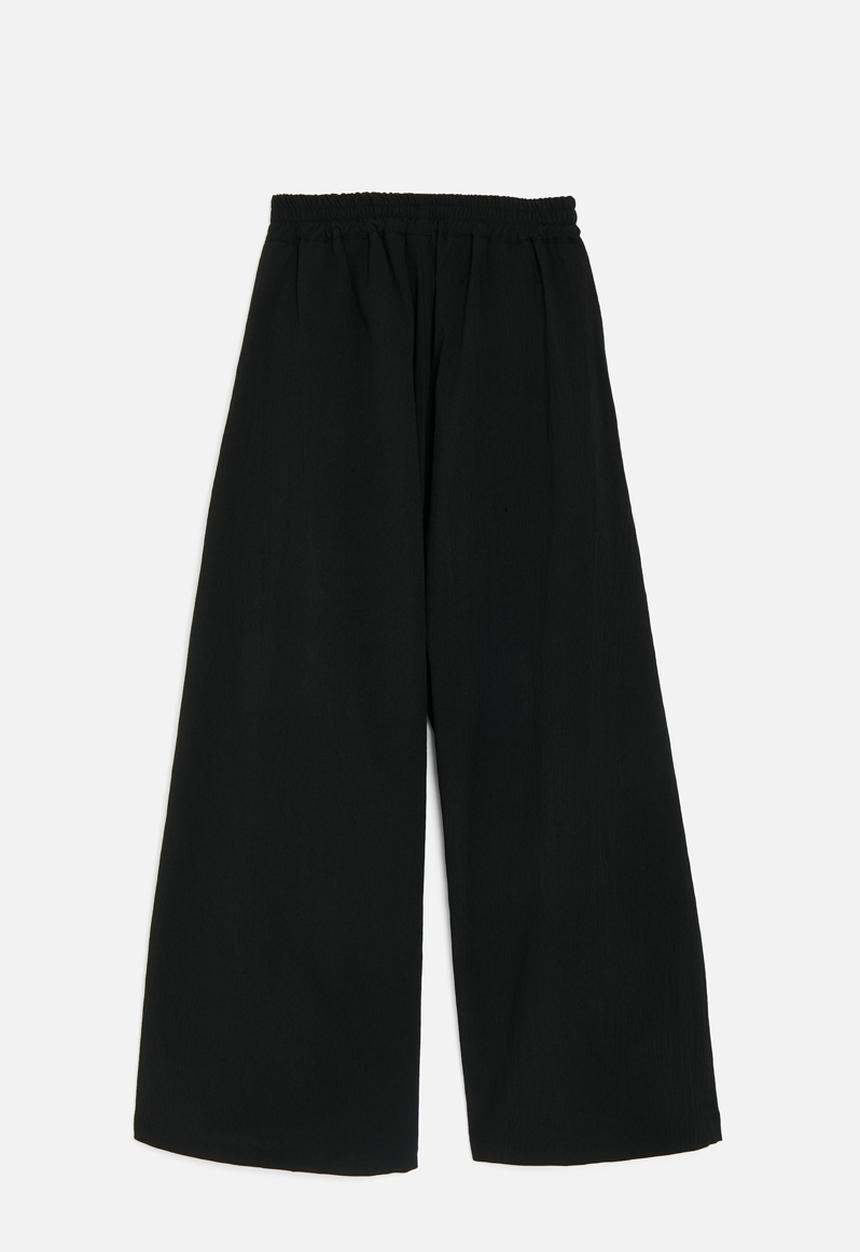 Pop Candy - Wide leg pants - black