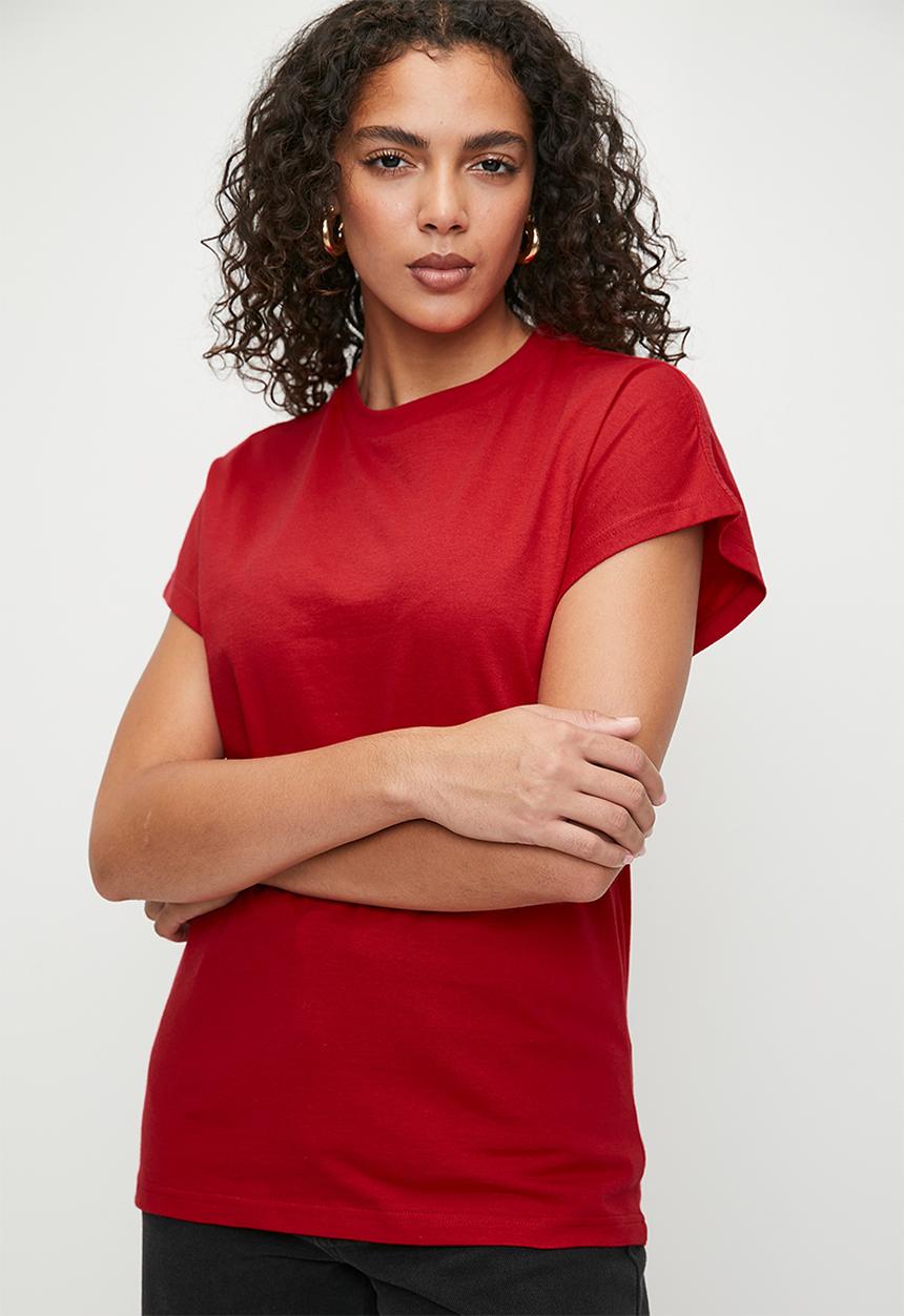 Superbalist - Grown On Sleeve Tee - Red