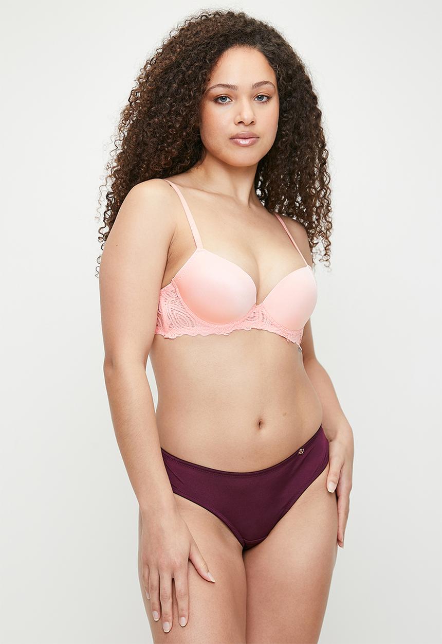 KANGOL - 2 Pack bra - ruby/toasted champagne