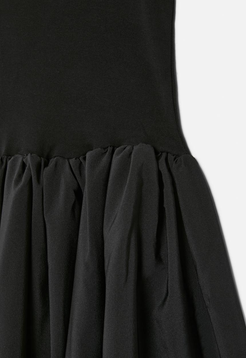 Pop Candy - Criss cross back dress - black