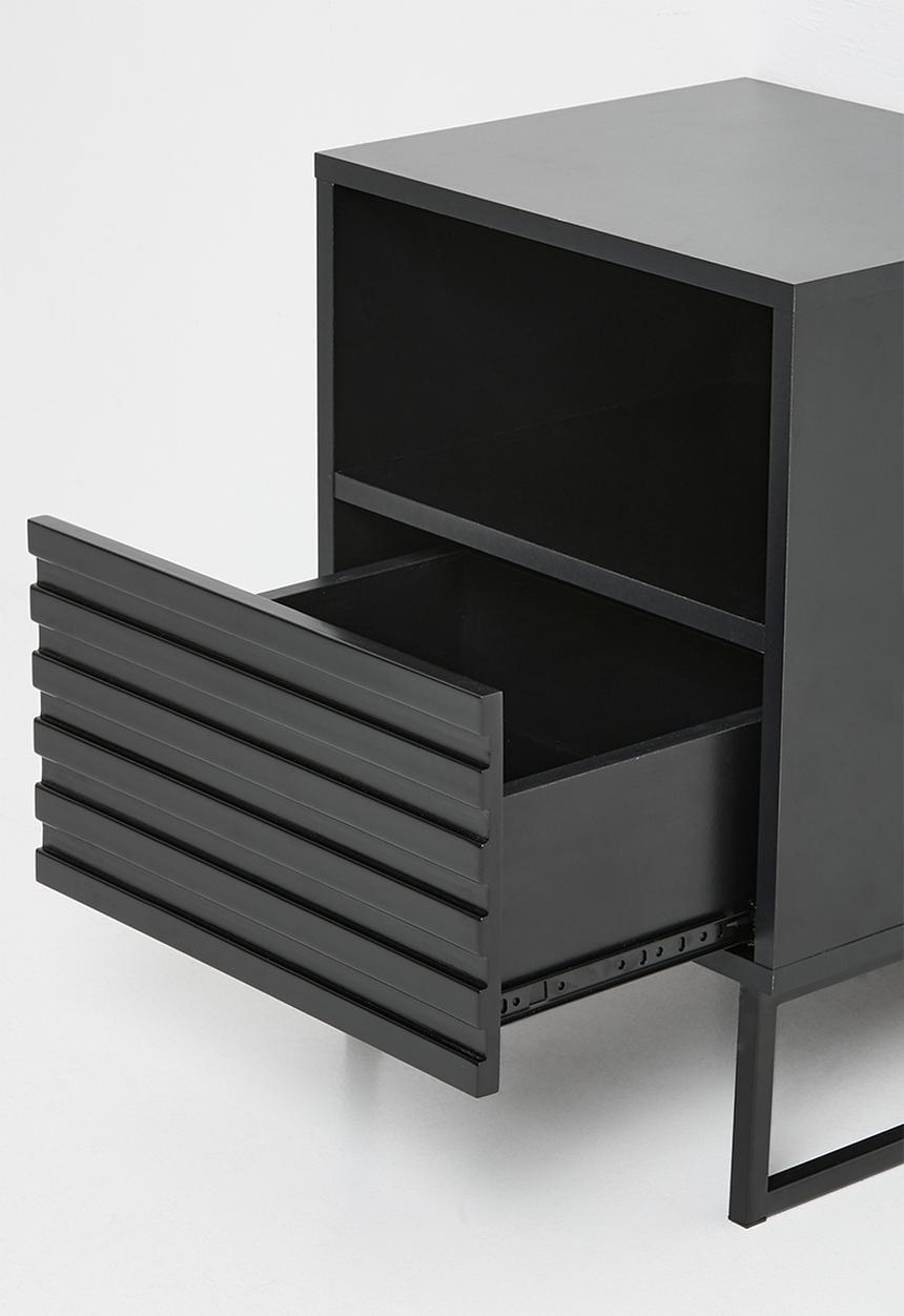 Sixth Floor - Damon bedside table - black
