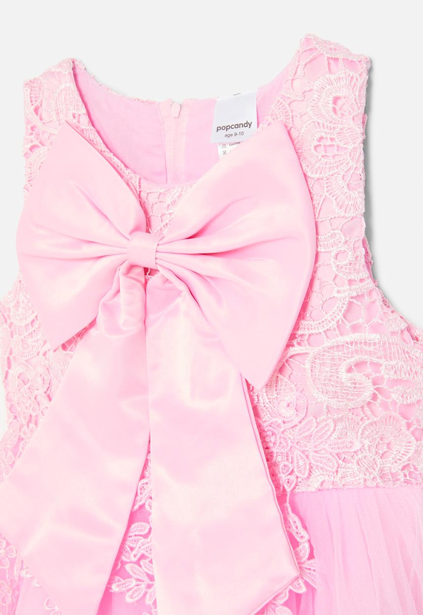 Pop Candy - Floral embellished dress - pink